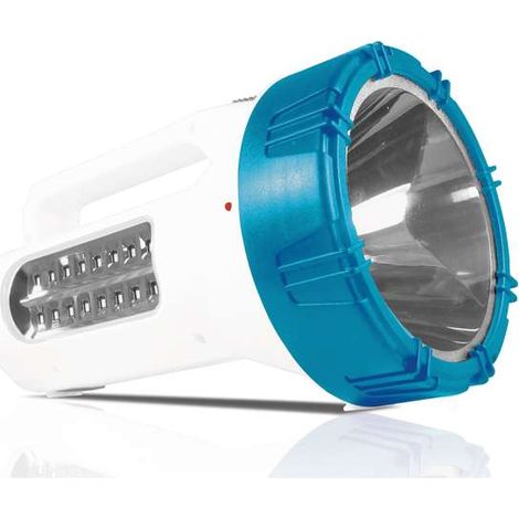 Avidsen Torcia LED Ricaricabile - Nero - 128x213 mm