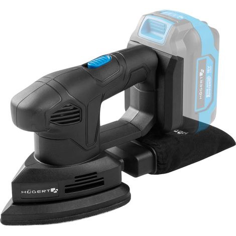 Ponceuse Delta sans fil 18V, ponceuse triangulaire compacte pour bois, métal et plastique, ponceuse multifonction pour coins, bords et travaux de précision, sans batterie (1/5)