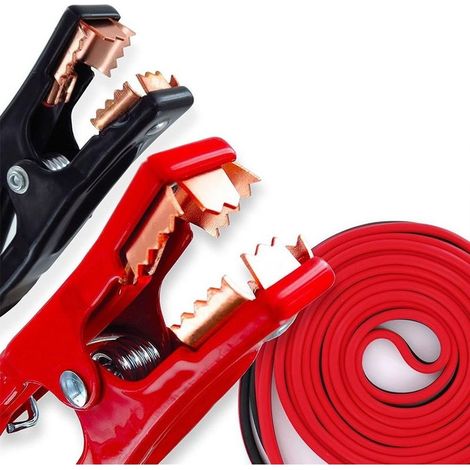 Cavi Collegamento Batteria 500 Amp Jumper Avviamento Auto Camper Camion Moto (1/5)