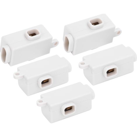 5Pcs Connecteur Parallèle en Cuivre, Boîte de Jonction pour Câblage Plafonnier, ZK-T1, Répartiteur Électrique (1/5)