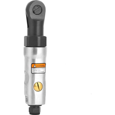 Impact Wrench, Air Impact Driver Straight Shank Air Ratchet Wrench Mini Air Ratchets 1/4" Threaded Connector (1/5)