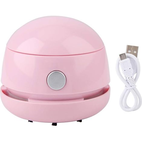 Aspirateur De Bureau - Sans Fil Rechargeable - Pour Clavier Ordinateur Bureau Voiture - 1 Pièce (1/5)