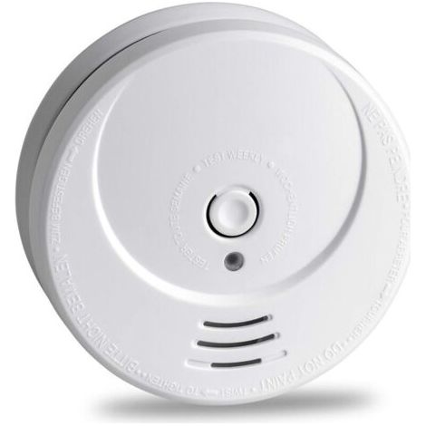 Detector de humo fotoeléctrico con batería de litio de larga duración (10 años) y alarma contra incendios GS506G