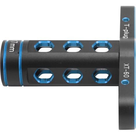 Douille hexagonale 17mm en alliage d'aluminium pour modèles RC 1/8, outil de réparation pour voitures tout-terrain (Bleu) (1/5)