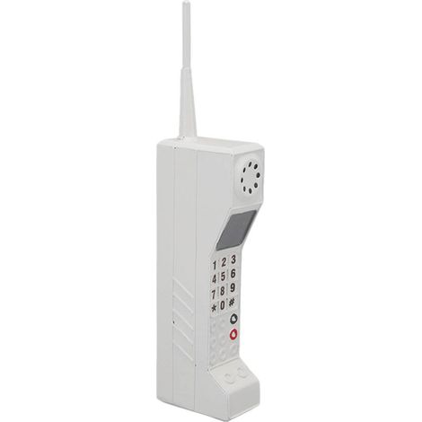 Retro-Handy-Anhänger aus Eisen, leicht, tragbar, dekorativ, farbecht, Vintage-Weiß-Design (1/5)