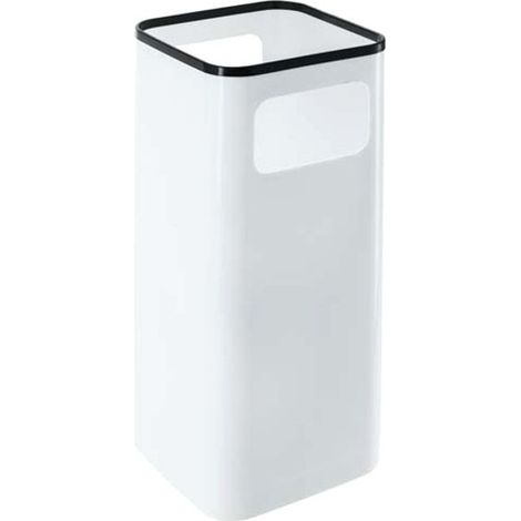 Giganplast gettacarte Kappa con posacenere nero 23x23 h 52