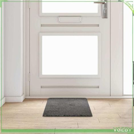 Tapis couloir - FAFEISY - 42011383 - Gris - 50 x 100 cm - Antidérapant (1/5)