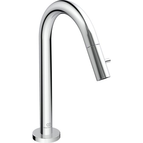 Ideal Standard Grifo de columna Ceraline, proyección 180mm, (1/2)