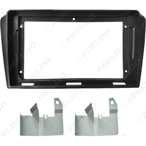 Cadre polyvalent compatible avec les mises à niveau du système audio et les panneaux de navigation grand écran Android des Mazda 3 (2008-2013).