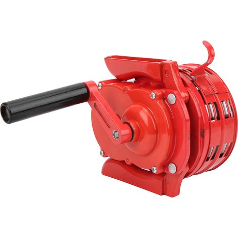 Sirène d'urgence manuelle 120DB, avertisseur à manivelle rouge pour événements et sécurité (1/5)