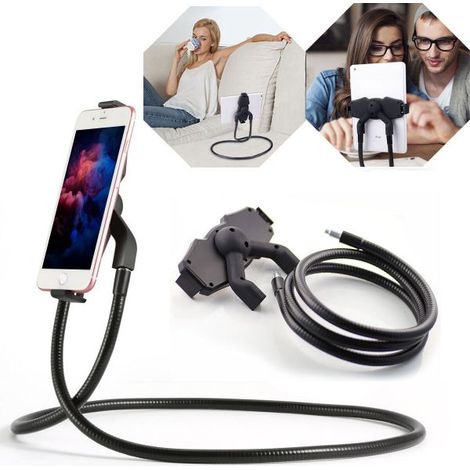 STAND SUPPORTO PER TABLET TAB 6"-10'' FLESSIBILEUNIVERSALE 360° LAZY HOLDER