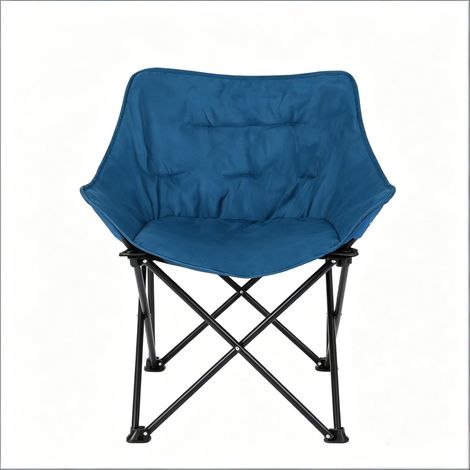 CAIziChaise d'extérieur, chaise de camping, chaise pliante rembourrée et douce, chaise de relaxation (uniquement chaise) (1/5)