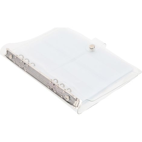 Pochette de rangement pour albums photos, livres et scrapbooking DIY - 4 grilles, pochoir de découpe, gabarit PVC, décoration créative (1/5)