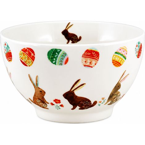 Bol en grès lapins de pâques 480 ml (1/2)