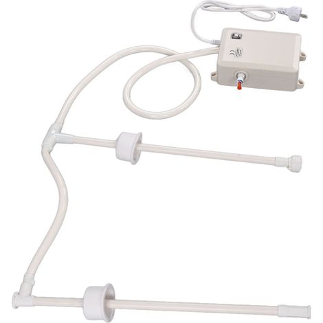 Système de pompe à eau en bouteille auto-amorçante avec tuyau de 6 m (20 pi) de 6,35 mm (1/4 po), capacité de 3,8 L (1 gallon), pression de 2,75 bar (40 PSI), prise européenne, 250 V CA. (1/5)