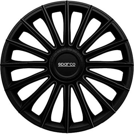 Jeu d'enjoliveurs Sparco Lazio 15-inch gris/argent