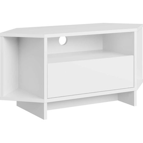 Porta TV in legno "Viva" - 95 x 35 x 45 cm - Bianco