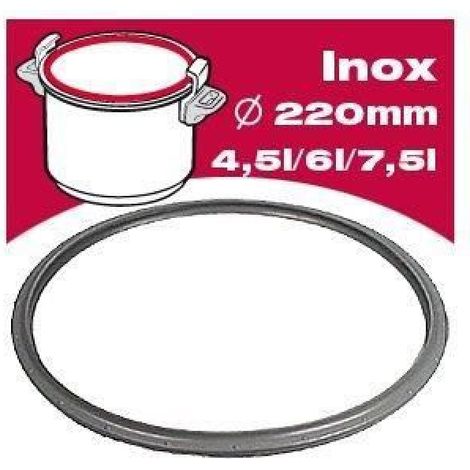 Joint Pour Cocotte - Inox 2200 W - Compatible Optima Sensor 1 - 4,5 L Et 6 L - Gris
