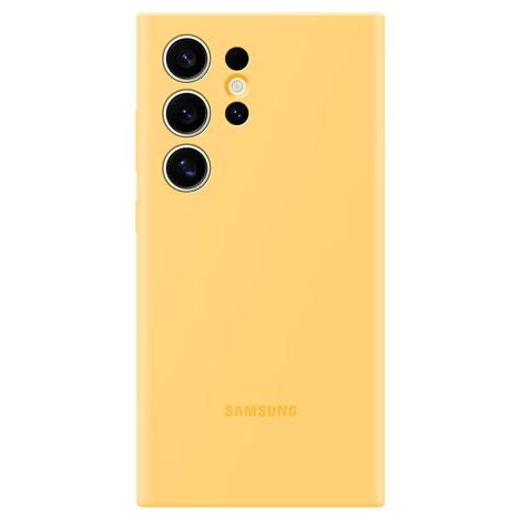 FUNDA SILICON AMARILLA S24 ULTRA