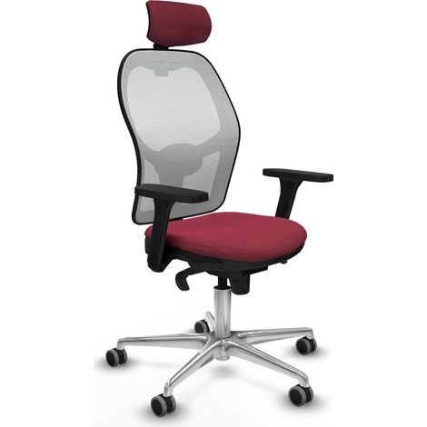piqueras-y-crespo Sedia ergonomica moderna garnet