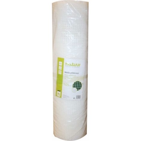 Malla Protecion 1X25Mt Cda Natuur Bl L.M. 9X9Mm (1/2)