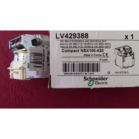 BOBINE à Émission MX / SHT 380-415V pour NSX100-NSX630 SCHNEIDER LV429388
