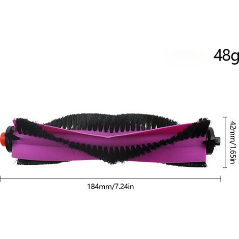 Suitable for Eureka J15 Pro Ultra/V15 Pro, robot vacuum cleaner accessories, parts, replacements, roller brush - 2 pieces