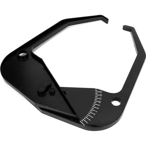 Équilibreuse de roues, jauge de largeur de jante, outil de mesure, équilibreuse de pneus, jauge robuste, adaptée aux jantes automobiles (1/4)