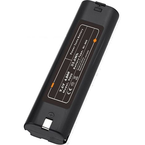 4800mAh 9.6V Ni-Mh Remplacement de la Batterie pour Makkita 9.6V Batterie 9000 9001 9033 9034 9600 Remplacement (1/5)