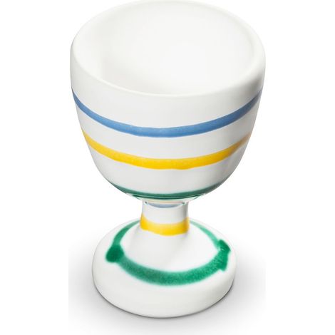 Gmundner Keramik Buntgeflammt, Coquetier (H 7,5cm) (1/2)
