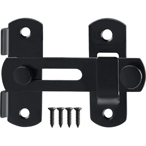 Barn door latch, sliding door hook, sliding door lock, security door hook for window, wine cabinet, bathroom