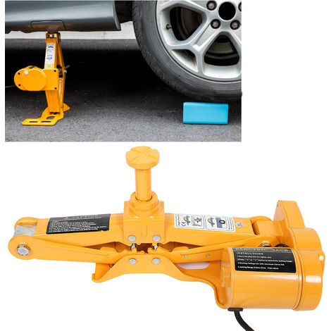 Cric hydraulique électrique 12V 3 tonnes, outil de levage automatique pour voiture, kit de maintenance auto, accessoire de garage (1/5)