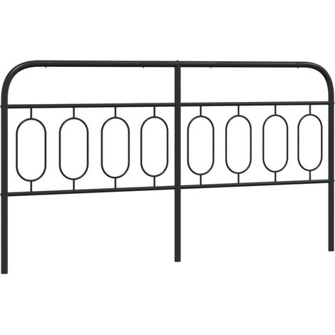 Tête de lit,Panneau décoratif métal noir 193 cm CFW6573507 (1/5)