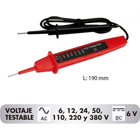 TESTEUR 8 EN 1 6v-380v