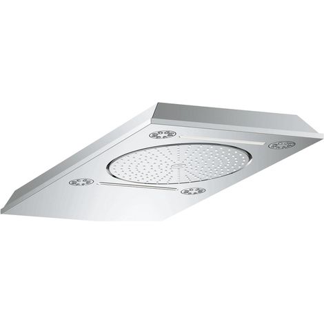 Douche de tête Rainshower Aqua 15 pouces 26887 3 types de jets 381x678mm chromé (1/2)