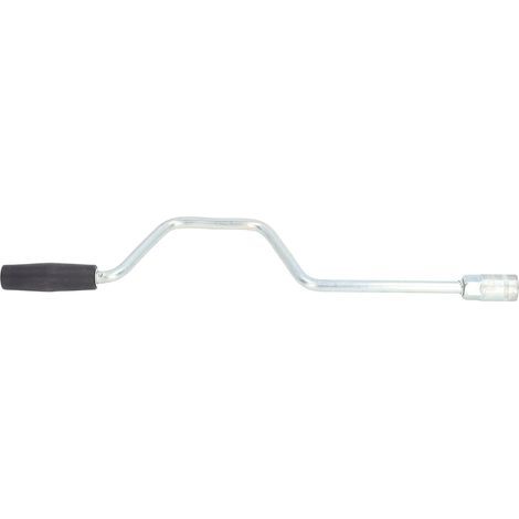 Poignée d'enroulement de remorque en fer galvanisé, support de caravane, enrouleur de vitesse pour camping-car, 19mm/0,75 pouces (1/5)