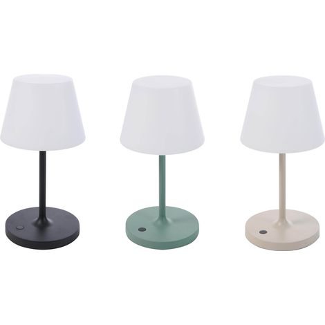 Best Alpha - Outdoor-Tischlampe Gartenlampe Terrassenlampe in mehreren Farben