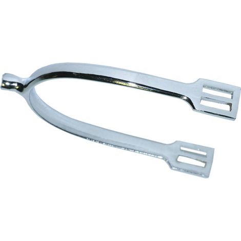 Speroni inglesi in nichel antiossidante con gambo 15 mm da adulto