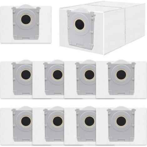 10 Staubsaugerbeutel für ECOVACS T50 Pro Omni/T50 Max Pro, Aktivkohle-Filter, perfekt passend und effizient