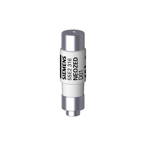 Cartuccia Fusibile Neozed, D01, 4 A, Gg, Un Ac: 400 V, Un Dc: 250 V, Con (Stagnate) Capsule Di Contatto
