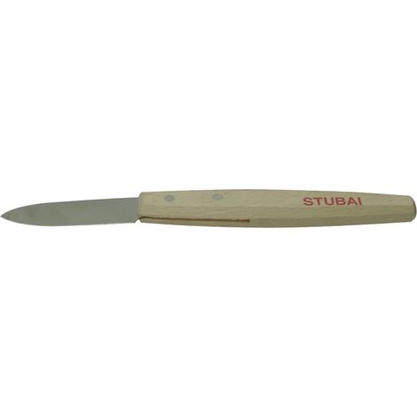 Stubai Buchbindermesser Spezialmesser Klingenlänge 120 mm, Griff aus Hartholz