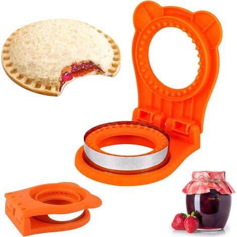 Coupe-sandwich et scelleuse pour pain, boîtes à lunch, biscuits et produits de petit-déjeuner, assurant une coupe uniforme et une manipulation sûre.-AquaForge (1/5)