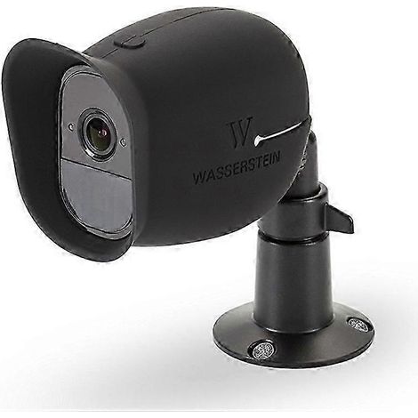 Deux supports muraux réglables pour caméras de sécurité, adaptés à une installation intérieure et extérieure, compatibles avec Arlo Pro, Arlo Pro 2 et autres caméras de surveillance, en noir. (1/5)