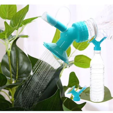 Lot de 6 embouts d'arrosage bleus pour bouteilles - Outils de jardin- (1/5)