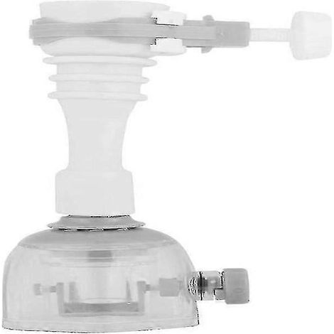 Rallonge de robinet de cuisine pivotante à 360°, économie d'eau, valve réglable, plastique ABS écologique, gris, 134,5 cm (1/5)