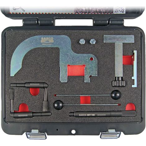 Kit di calaggio Bahco timing kit resistente robusto 23x7x28 cm
