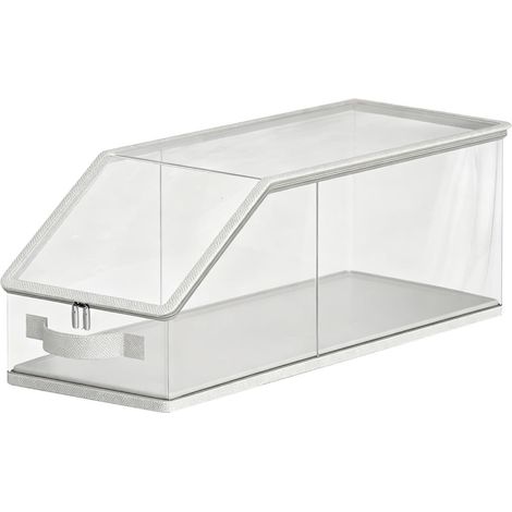 Boîte de rangement empilable pour casquettes de baseball, étui anti-poussière, porte-casquettes pour la maison, appartement, dortoir (1/5)