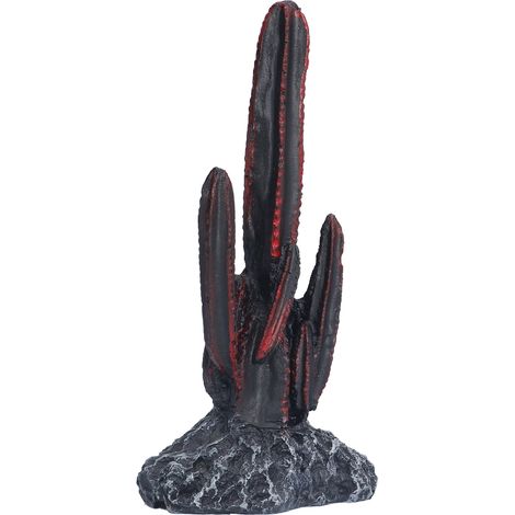 Plante artificielle décorative en résine simulant une succulente pour aquarium ou bassin, idéale pour l'aménagement paysager. (1/5)