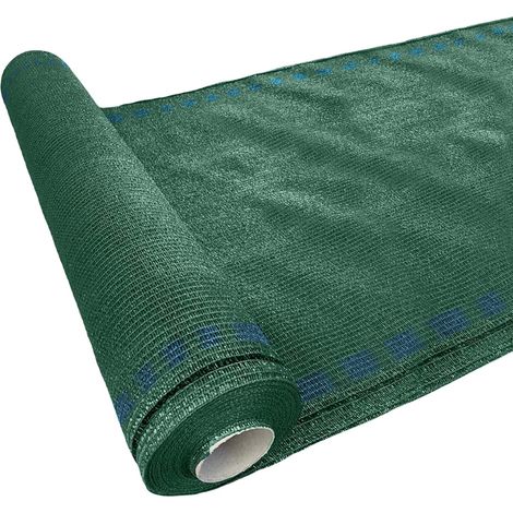 Rebecca Mobili Tela de sombra Ciego 90% Rompevientos Verde Exterior 1x50 mt