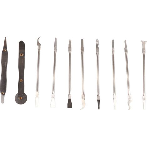 9-teiliges Hebelwerkzeug-Set aus legiertem Stahl für die Reparatur von Handys, Tablets, Computern, Uhren und anderen Elektronikgeräten – Crezuo